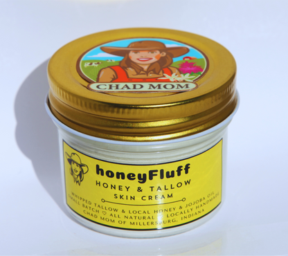 Whipped Tallow Cream with Honey | honeyFluff